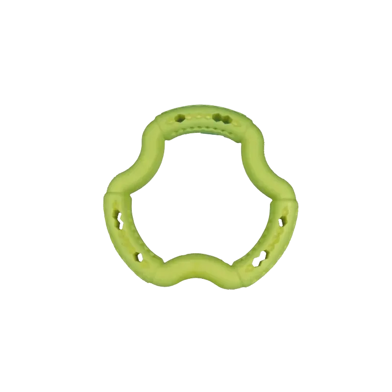 Jouet chien TPR anneau Green Apple 21cm